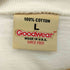 グッドウェア GOODWEAR USA製 Vネックコットン半袖Tシャツ メンズ L