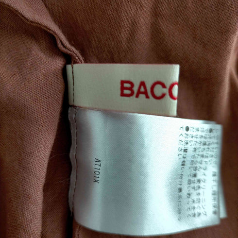 バッカ BACCA バイオリネンストレッチ キャミソールワンピース レディース JPN:36