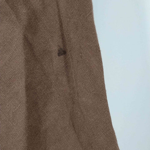 LINEN100% フレアロングスカート レディース 8