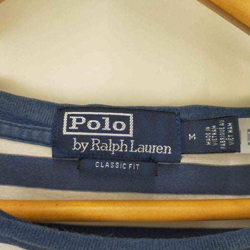 ポロバイラルフローレン Polo by RALPH LAUREN classicfit 半袖ボーダーカットソー メンズ M