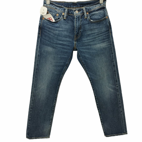 リーバイス Levis 502 ストレートジップアップデニム 内股シングル 赤耳 メンズ 29×30