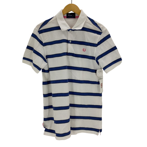 フレッドペリー FRED PERRY ボーダー ポロシャツ メンズ import:M