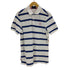 フレッドペリー FRED PERRY ボーダー ポロシャツ メンズ import:M