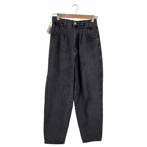 ザラ ZARA テーパード ブラックデニムパンツ レディース EUR:36