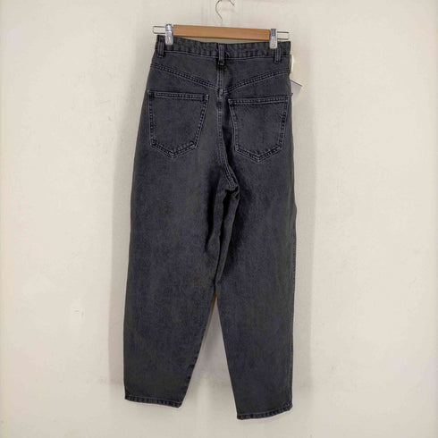 ザラ ZARA テーパード ブラックデニムパンツ レディース EUR:36