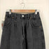 ザラ ZARA テーパード ブラックデニムパンツ レディース EUR:36