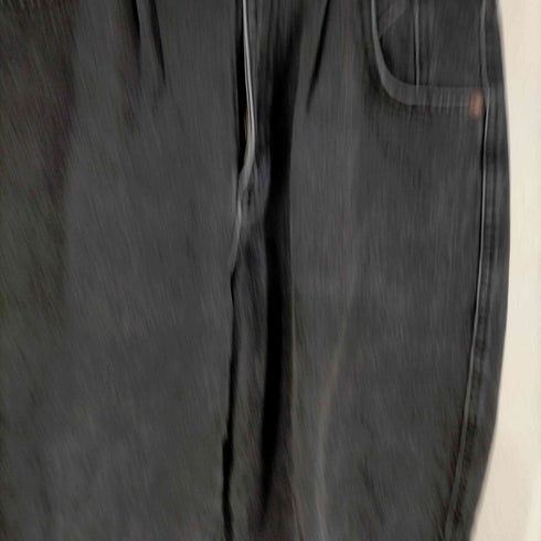 ザラ ZARA テーパード ブラックデニムパンツ レディース EUR:36