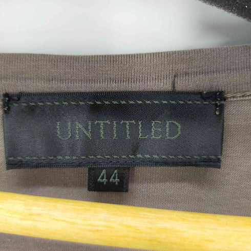 アンタイトル UNTITLED フロントスパンコールカットソー ハート レディース FR:44