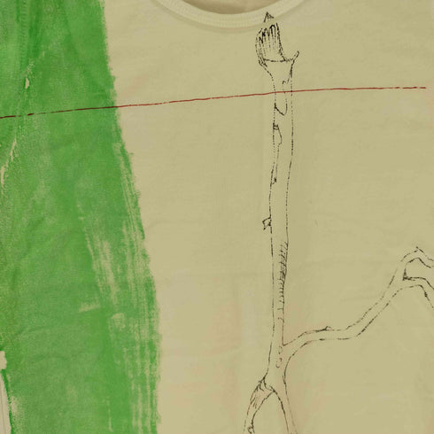 ツモリチサト TSUMORI CHISATO フロント絵画デザインタンクトップ レイヤー レディース