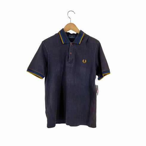 フレッドペリー FRED PERRY 英国製 鹿の子ポロシャツ メンズ UK:40