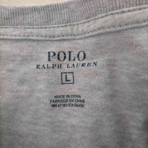 ポロラルフローレン POLO RALPH LAUREN ポニー刺繍 クルーネックTシャツ メンズ L(14-16)