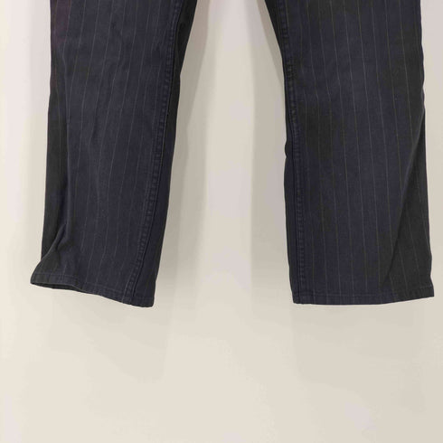 コムデギャルソンオムプリュス COMME des GARCONS HOMME PLUS AD2003 ストライプストレートチノパンツ メンズ M