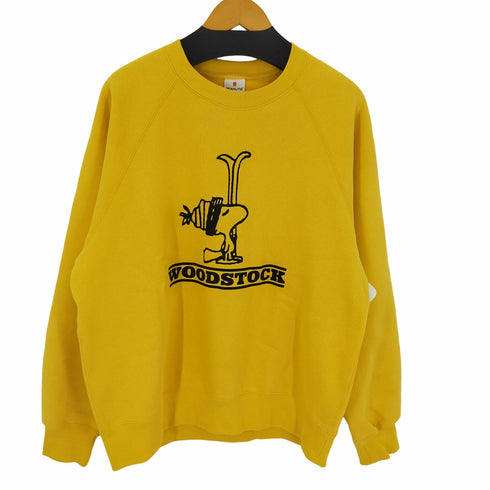 ピーナッツ PEANUTS WOODSTOCK キャラクタープリントトレーナー メンズ import:XL
