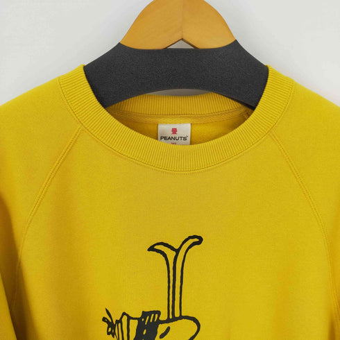 ピーナッツ PEANUTS WOODSTOCK キャラクタープリントトレーナー メンズ import:XL
