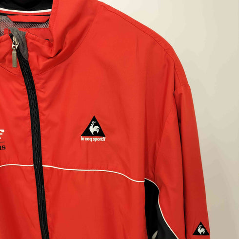ルコックスポルティフ lecoqsportif デタッチャブルスリーブウィンドブレイカー メンズ L