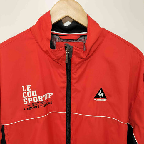 ルコックスポルティフ lecoqsportif デタッチャブルスリーブウィンドブレイカー メンズ L