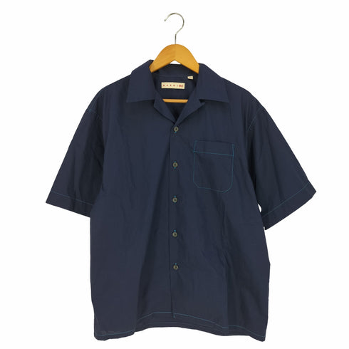 マルニ MARNI スーピマコットンオーバーサイズオープンカラーシャツ メンズ JPN:S