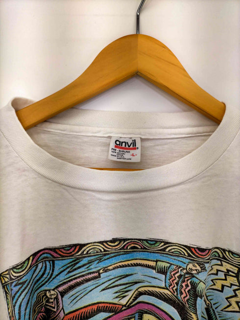 アンビル Anvil 90S ©95 Human-i-Tees コピーライト入り S/S アートプリント Tシャツ メンズ JPN:L