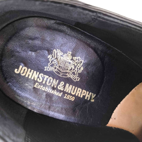 ジョンストン・アンド・マーフィー JOHNSTON&MURPHY プレーントゥ レザービジネスシューズ メンズ