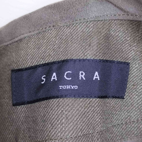 サクラ SACRA リネンロングフレアスカート レディース JPN:38