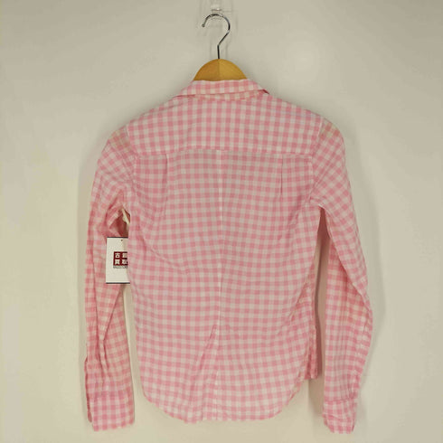フランクアンドアイリーン Frank & Eileen USA製 ギンガムチェック スキッパーシャツ レディース import:XS