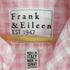 フランクアンドアイリーン Frank & Eileen USA製 ギンガムチェック スキッパーシャツ レディース import:XS