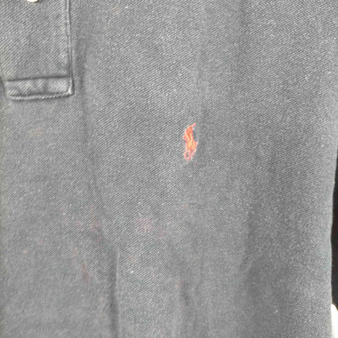 ポロバイラルフローレン Polo by RALPH LAUREN USA製 ポニー刺繍 S/Sポロシャツ メンズ import:M