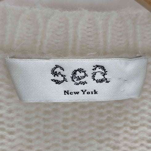 シーニューヨーク sea new york フロントキルティングニットカーディガン レディース