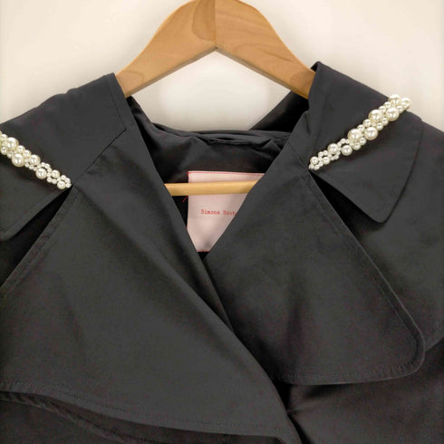 シモーネロシャ Simone Rocha パールデザイントレンチコート レディース JPN:XS