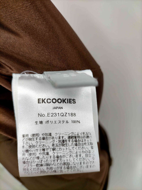 EKCOOKIES ウエストベルト付きアシンメトリータイトスカート レディース