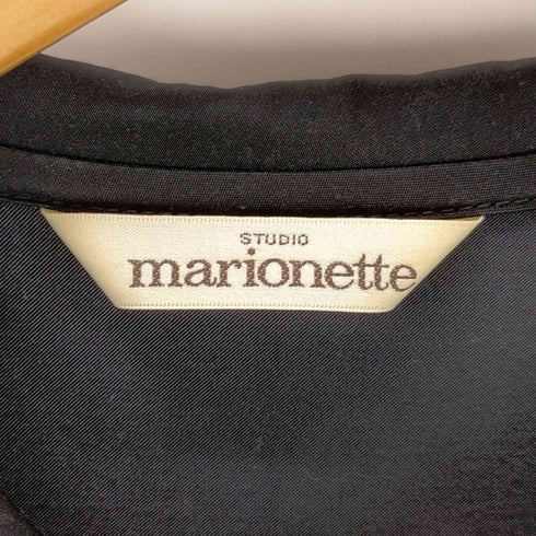 studio marionette リボン付き マキシワンピース レディース