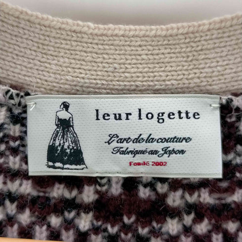 ルールロジェット leur logette single jacquard ベスト レディース JPN:1