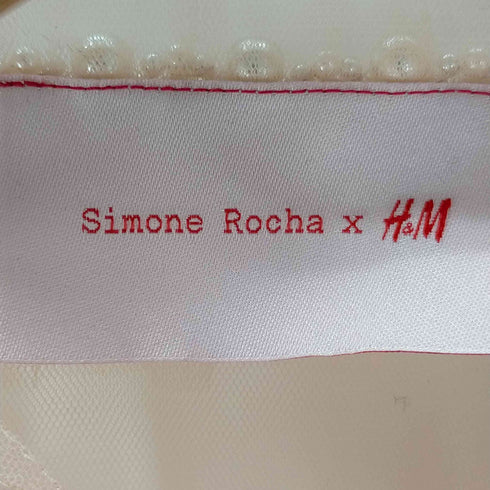 シモーネロシャ Simone Rocha パール装飾 チュールブラウス レディース JPN:XS