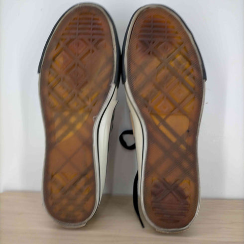 バーバリーブラックレーベル BURBERRY BLACK LABEL リップストップ カモフラージュ ローカットスニーカー メンズ 3
