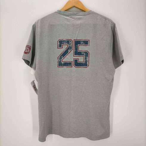 チャップスラルフローレン CHAPS RALPH LAUREN ナンバープリント クルーネック 半袖Tシャツ メンズ JPN:L