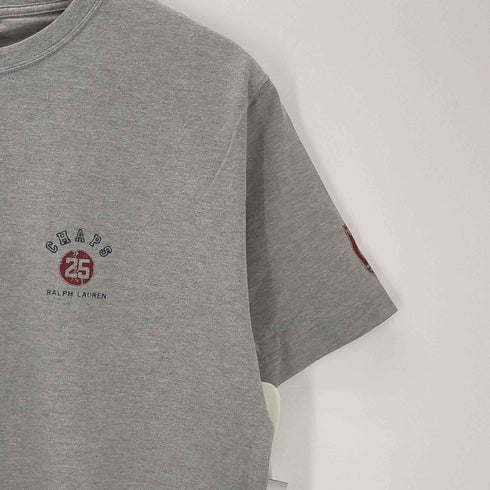 チャップスラルフローレン CHAPS RALPH LAUREN ナンバープリント クルーネック 半袖Tシャツ メンズ JPN:L