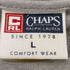 チャップスラルフローレン CHAPS RALPH LAUREN ナンバープリント クルーネック 半袖Tシャツ メンズ JPN:L