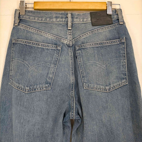 リーバイスメイドアンドクラフテッド Levis Made & Crafted BARREL CROP 刺繍デザインジッパーフライデニムパンツ メンズ 26