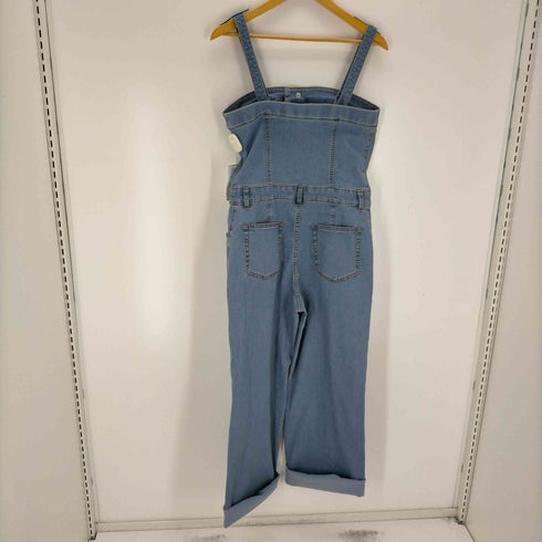 ジーユー GU ベアトップ サロペットパンツ レディース XL