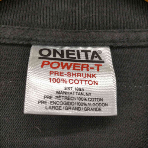 オニータ ONEITA エコ天竺 クルーネックTシャツ メンズ JPN:L