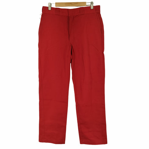 ディッキーズ Dickies 874 WORK PANT-RED メンズ 34×32