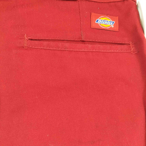 ディッキーズ Dickies 874 WORK PANT-RED メンズ 34×32