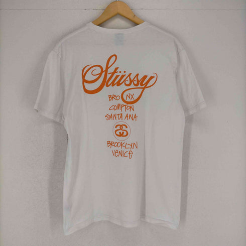 ステューシー Stussy VENICE 両面プリントクルーネックTシャツ メンズ JPN:L
