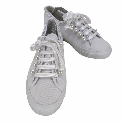 スペルガ SUPERGA パール装飾スニーカー レディース EUR:37