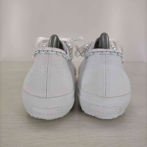 スペルガ SUPERGA パール装飾スニーカー レディース EUR:37