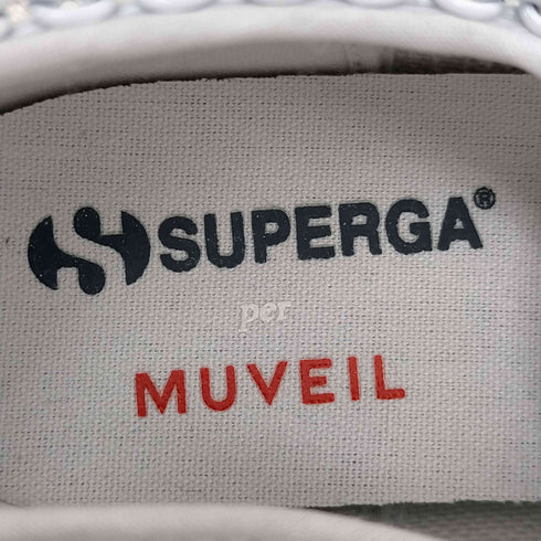 スペルガ SUPERGA パール装飾スニーカー レディース EUR:37