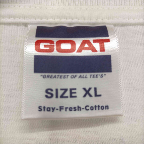 ゴート GOAT 両面プリントクルーネックTシャツ メンズ JPN:XL