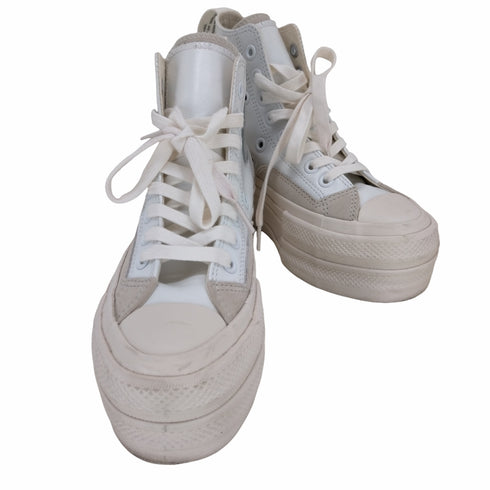 コンバース CONVERSE CHUCK TAYLOR LEATHER PLTS ROKH HI レディース JPN:23