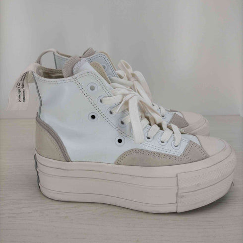 コンバース CONVERSE CHUCK TAYLOR LEATHER PLTS ROKH HI レディース JPN:23