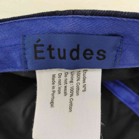 エチュードスタジオ Etudes Studio DENIM CAP デニムキャップ 6パネル メンズ